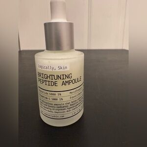 Logically Skin Brightening Peptide Ampoule 30mL 1.01oz Korean NWOB